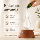 Aromdiffusor i Glas & Trä