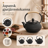 Gjutjärn Tekanna Japansk