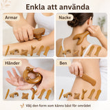 Gua Sha Massageverktyg i Trä