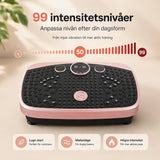 Vibrationsplatta med Träningsband