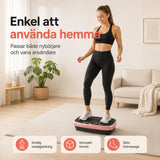 Vibrationsplatta med Träningsband