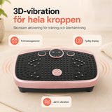 Vibrationsplatta med Träningsband