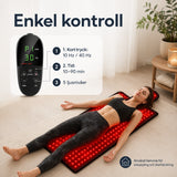 Rött Ljusterapibälte XL