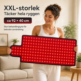 Rött Ljusterapibälte XL