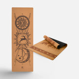Yogamatta Ekologisk i Naturgummi & Kork