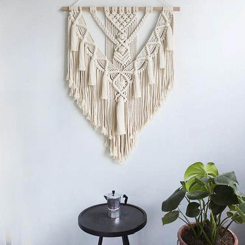 Macrame Hängande Vägg Dekoration