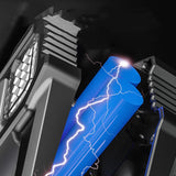 Ficklampa LED Solcells- & USB-uppladdningsbar