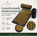 Akupressurmatta med Kudde