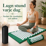 Akupressurmatta med Kudde