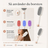 Ljusterapi Massageborste för Hårbotten