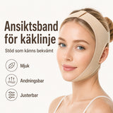 V-Shape Ansiktsband för Käklinje och Dubbelhaka