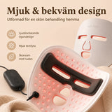 LED-ansiktsmask med tre ljuslägen
