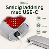 Värmande Nackskydd med Rött Ljus