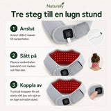Värmande Nackskydd med Rött Ljus