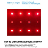 Red Light Therapy Bälte