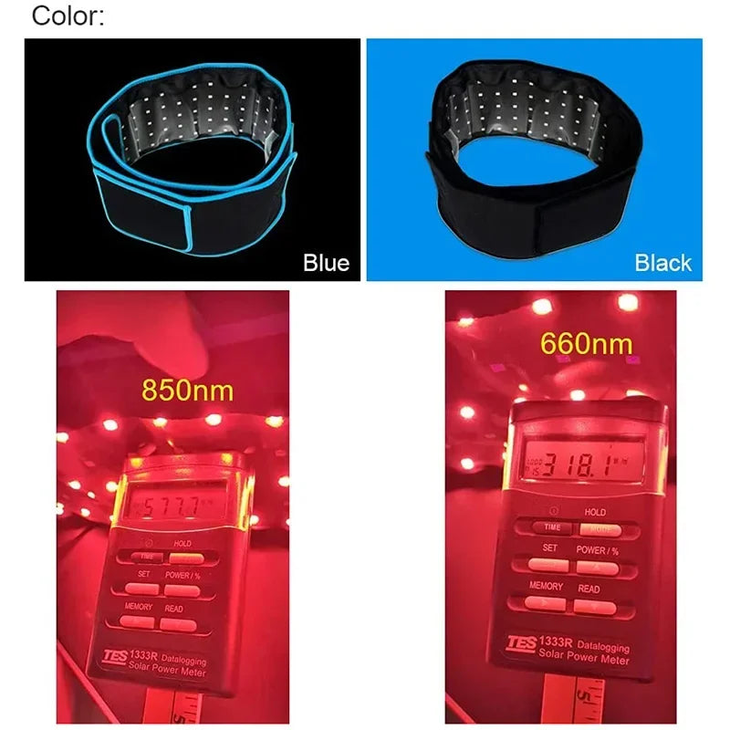 Red Light Therapy Bälte