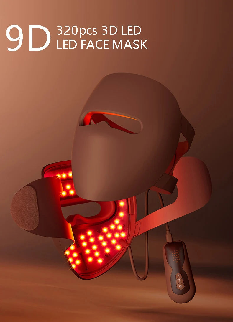 3D LED Light Therapy Face Mask