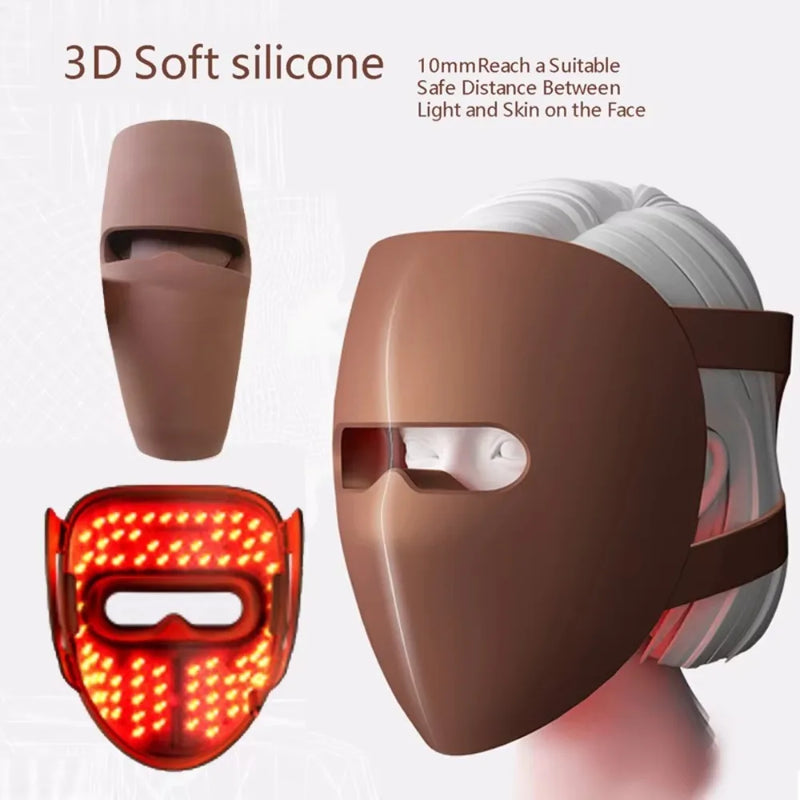 3D LED Light Therapy Face Mask
