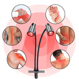 Röd Ljusterapilampa Dubbel